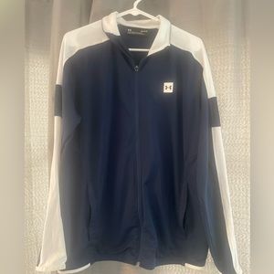 Mens large Under Armour zip up